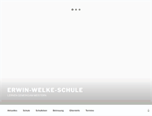 Tablet Screenshot of erwin-welke-schule.de